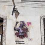 Artista italiana Laika pinta las paredes de Ciudad Juárez