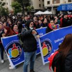 Estudiantes marcharon en Chile para defender la educación